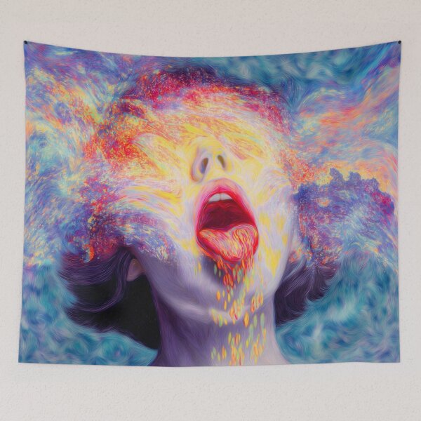 Item preview, Melting Point - Liquid Reflection designed and sold by MongLongStudio.