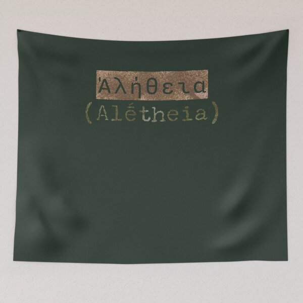 Item preview, Ἀλήθεια (Alḗtheia) - The Greek Word for Truth designed and sold by silviaxe.