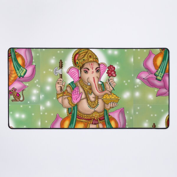 Item preview, Lord Ganesha Digital Drawing | Hindu Elephant God Spiritual Artwork designed and sold by Harshit_Digital_Arts.