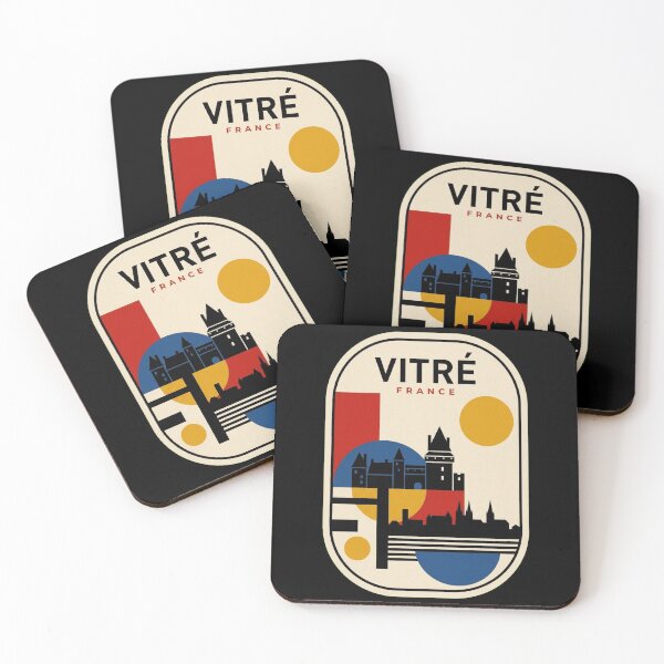 Item preview, Retro Vitré Bauhaus Geometric Skyline designed and sold by k3rstman1.