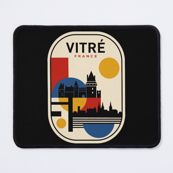 Item preview, Retro Vitré Bauhaus Geometric Skyline designed and sold by k3rstman1.