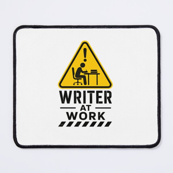 Item preview, Writer At Work Author Writing Profession designed and sold by SkeletonsDanger.