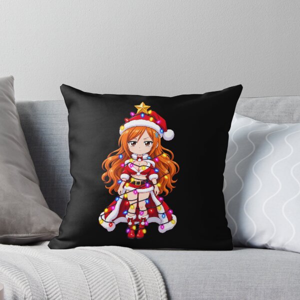 Item preview, Orihime Inoue Christmas Lights Tangled Deadpan designed and sold by mildaclairmo.