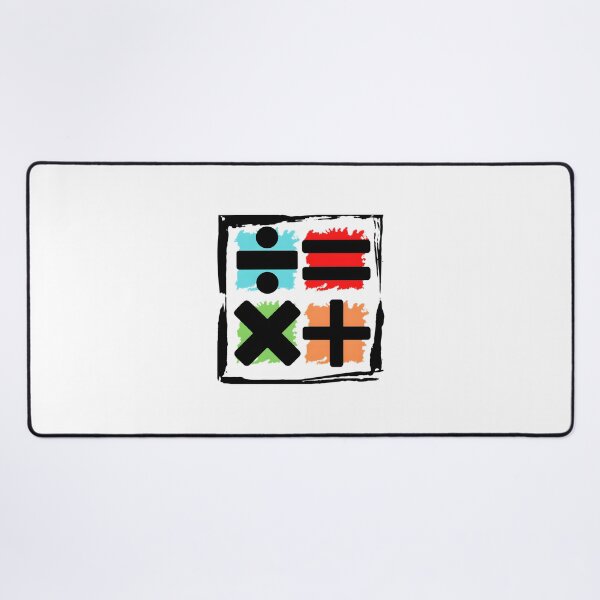 Item preview, Mathematical Symbols Design Featuring Divide, Multiply, Plus, and Equals Icons designed and sold by Papiss.
