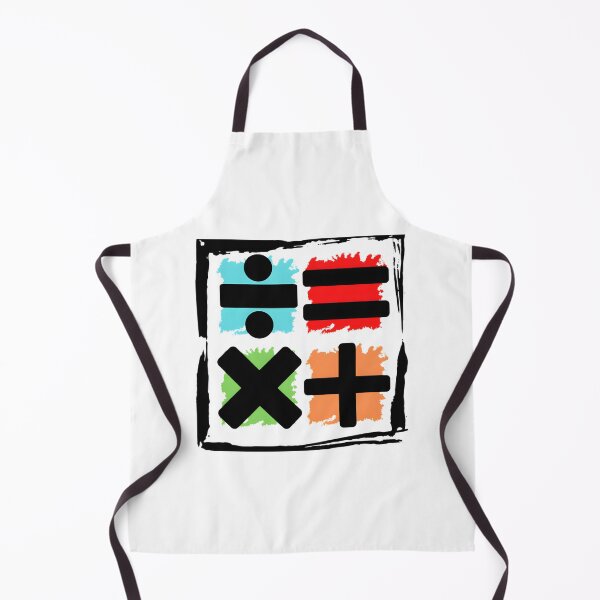 Item preview, Mathematical Symbols Design Featuring Divide, Multiply, Plus, and Equals Icons designed and sold by Papiss.