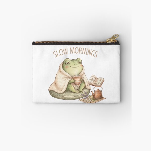 Item preview,     Slow Mornings Frog designed and sold by Thespase.