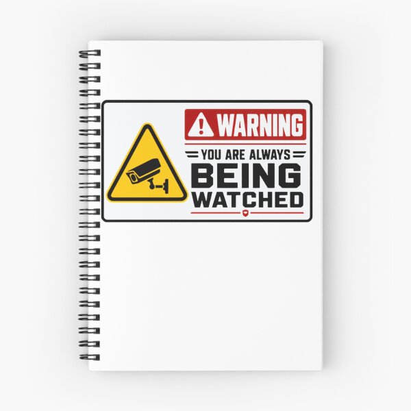 Item preview, Warning You Are Always Being Watched Surveillance Security Humor designed and sold by SkeletonsDanger.