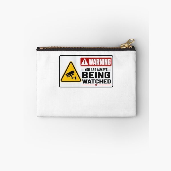 Item preview, Warning You Are Always Being Watched Surveillance Security Humor designed and sold by SkeletonsDanger.