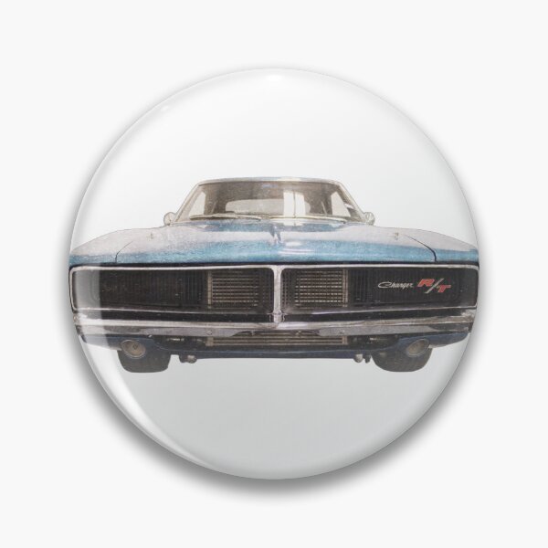 Aperçu de l'œuvre Calandre avant classique de Dodge Charger de 1969 créée et vendue par SandersonGarage.