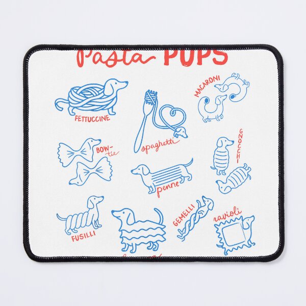 Item preview, Italian Cuisine Pasta Pups Dachshund Foodie Meme T-Shirt designed and sold by Atros.