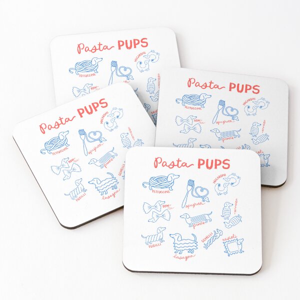 Item preview, Italian Cuisine Pasta Pups Dachshund Foodie Meme T-Shirt designed and sold by Atros.