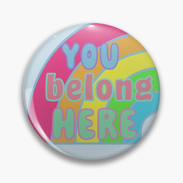 Item preview, you belong here designed and sold by hello readers.