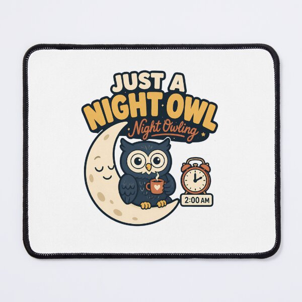 Item preview, Just A Night Owl designed and sold by meesara.