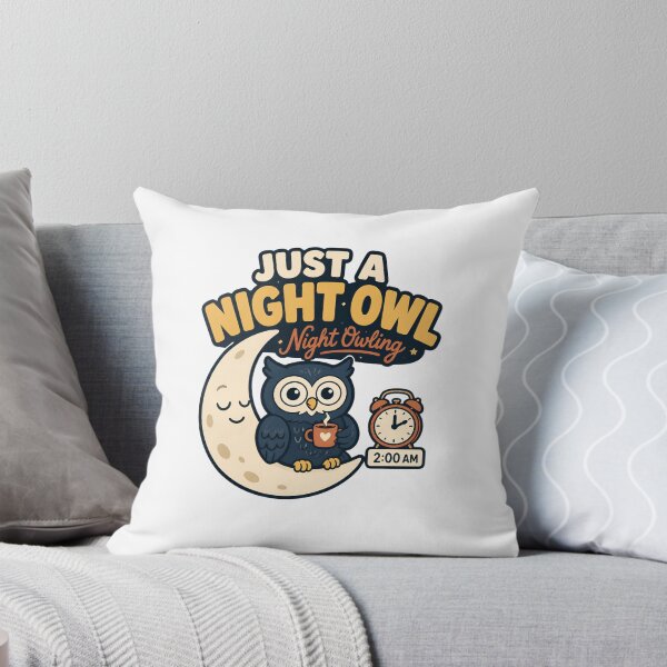 Item preview, Just A Night Owl designed and sold by meesara.
