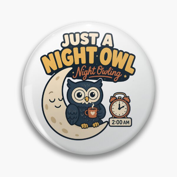 Item preview, Just A Night Owl designed and sold by meesara.