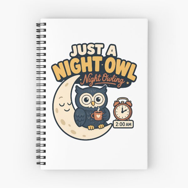 Item preview, Just A Night Owl designed and sold by meesara.