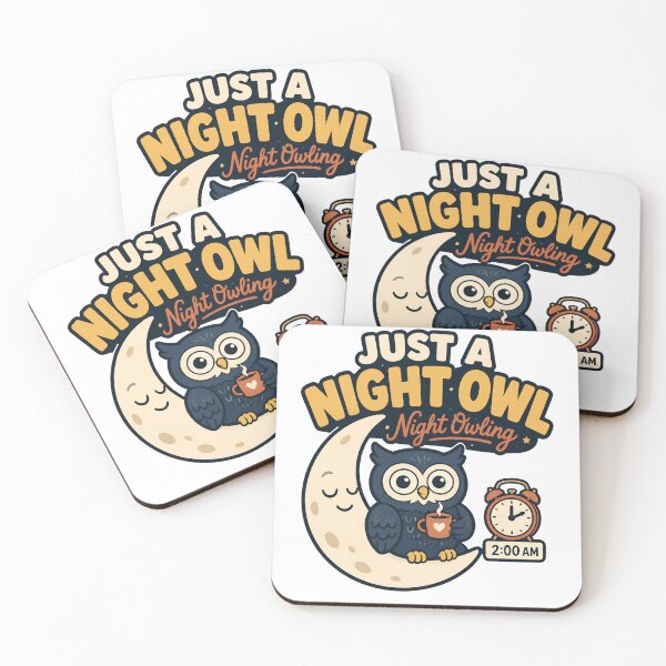 Item preview, Just A Night Owl designed and sold by meesara.