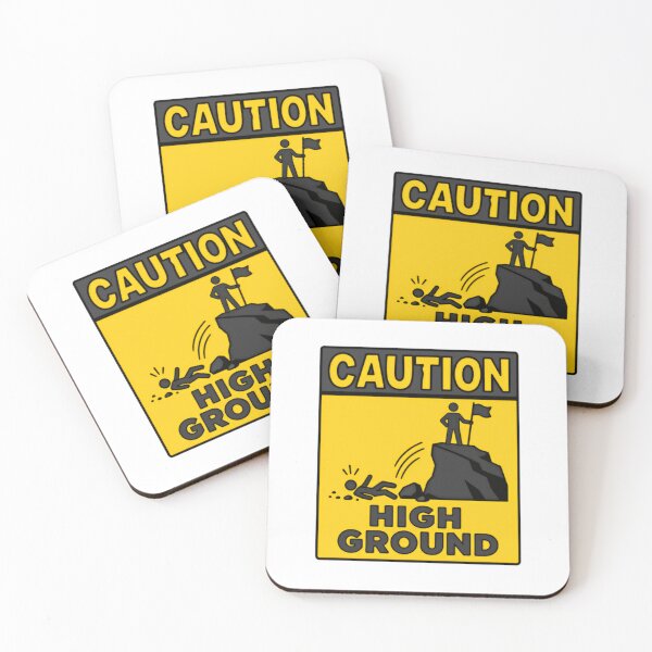 Item preview, Caution High Ground Star Wars Quote Meme Fan designed and sold by SkeletonsDanger.