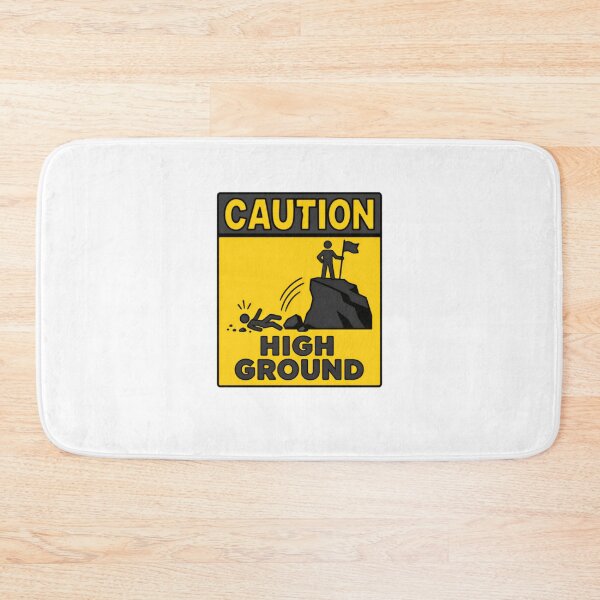 Item preview, Caution High Ground Star Wars Quote Meme Fan designed and sold by SkeletonsDanger.