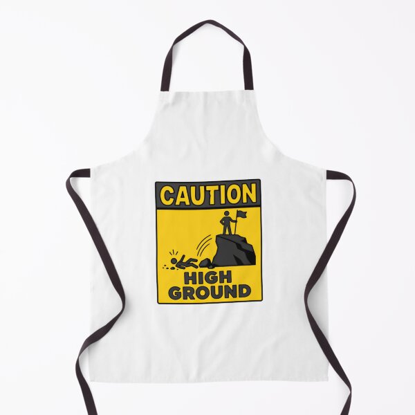 Item preview, Caution High Ground Star Wars Quote Meme Fan designed and sold by SkeletonsDanger.