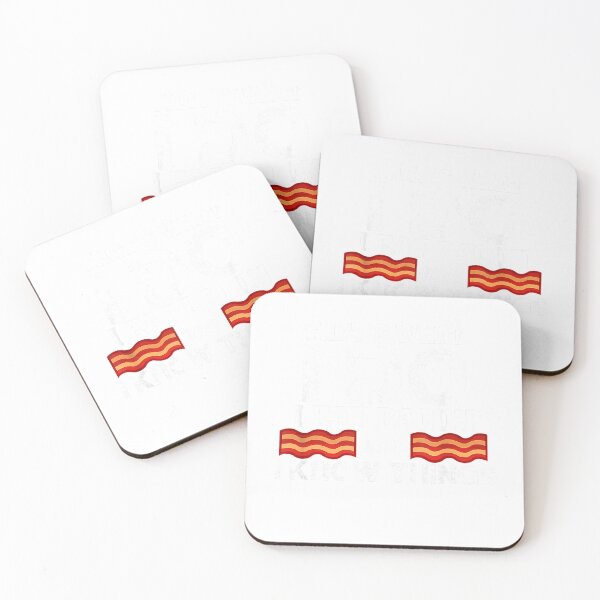Item preview, I Eat Bacon Funny Bacon Lover Gift Foodie Meat T-Shirt designed and sold by Magoya Store ⭐⭐⭐⭐⭐.