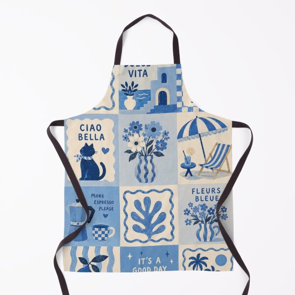 Item preview, Blue Summer Collage designed and sold by PinMarket.