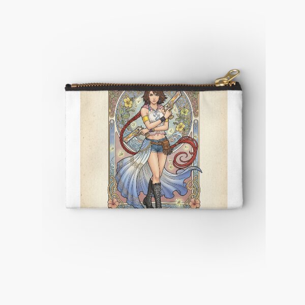 Item preview, Yuna in the style of Alphonse Mucha designed and sold by Solace Sparkles.