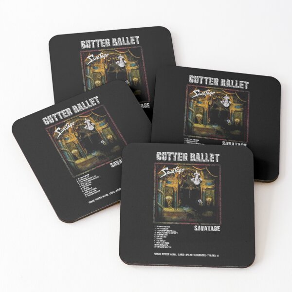 Item preview, SAVATAGE - GUTTER BALLET ALBUM TRACKLIST  designed and sold by sherrillmoser.