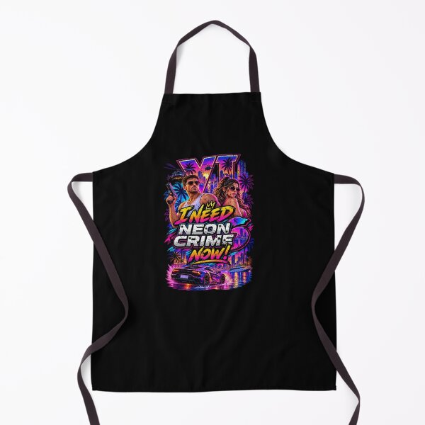 Artikelvorschau, Neon Crime Retro Gaming Poster - Synthwave Vice City Ästhetik Kunst im Überformat entworfen und verkauft von platzmaurice.