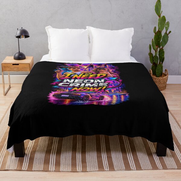 Item preview, Neon Crime Retro Gaming Poster - Synthwave Vice City Aesthetics Art Oversized designed and sold by platzmaurice.