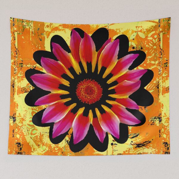 Item preview, Abstract Flower Painting designed and sold by ViaARTfactory.