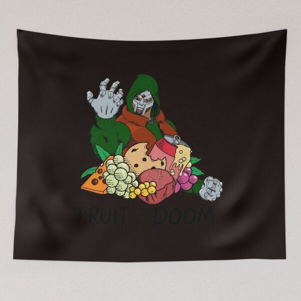 Item preview, MF DOOM Food Illustration Art designed and sold by FlipStrawSpot.