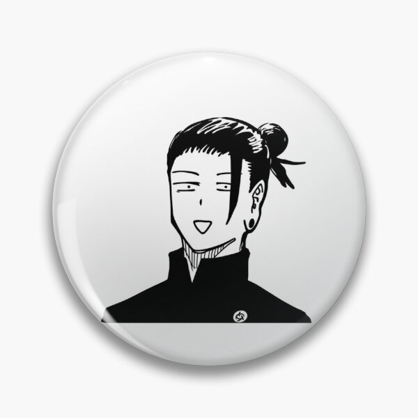 Item preview, Yonge Suguru Geto Sketch Aesthetic JJK - Black n White version designed and sold by TheStickLab.