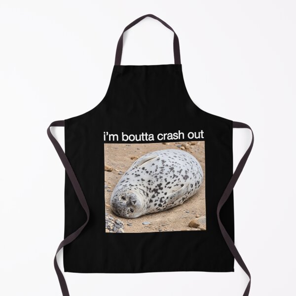Item preview, I'm Boutta Crash Out Silly Seal Meme designed and sold by LASTIQUE-dd.