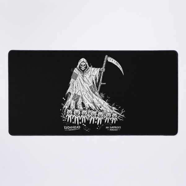 Item preview, The Reaper and His Cats - Dark Surreal Horror Illustration designed and sold by Yassinejayed.
