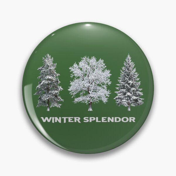 Item preview, SNOW COVERED WINTER TREES CHRISTMAS, SNOWY NATURE, SKIER, TREE of LOVE designed and sold by classic car craze.