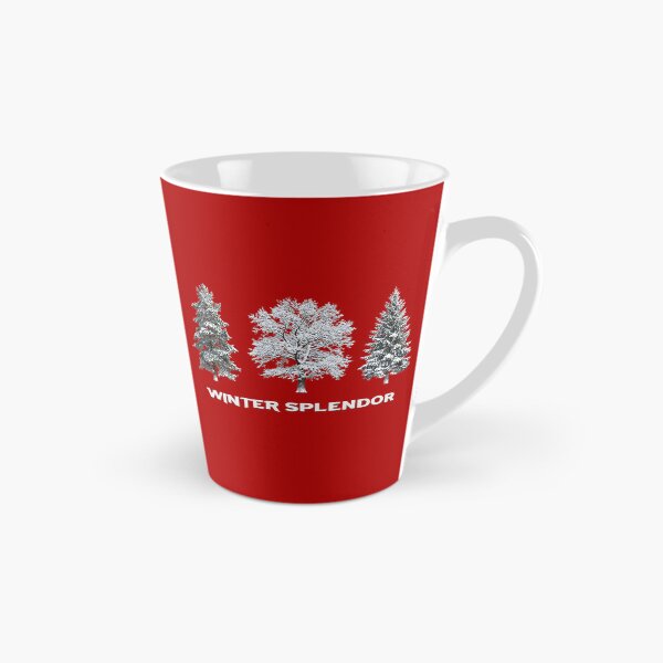 Item preview, SNOW COVERED WINTER TREES CHRISTMAS, SNOWY NATURE, SKIER, TREE of LOVE designed and sold by classic car craze.