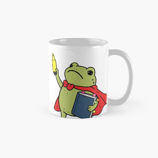 Item preview, We Annotate At Dawn English Teacher Funny Frog Reader For Men Women Kids designed and sold by AddisonEva.