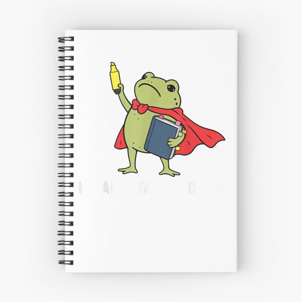 Item preview, We Annotate At Dawn English Teacher Funny Frog Reader For Men Women Kids designed and sold by AddisonEva.