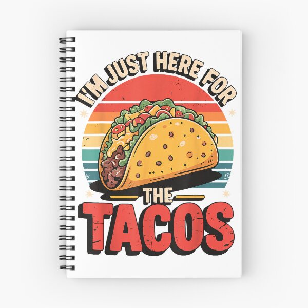 Item preview, I'm Just Here for The Tacos T-Shirt designed and sold by hapitoss.