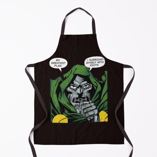 Item preview, Doctor Doom My Greatest Flaw Idiots Quote Art designed and sold by FlipStrawSpot.