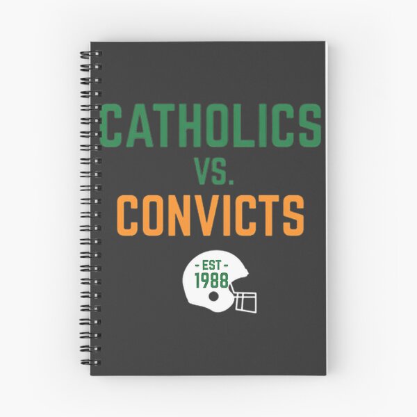 Item preview, Catholics vs Convicts Vintage College Football Rivalry Design designed and sold by ZipTop.
