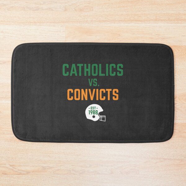 Item preview, Catholics vs Convicts Vintage College Football Rivalry Design designed and sold by ZipTop.
