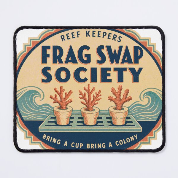 Item preview, Frag Swap Society Reef Aquarium Coral Badges designed and sold by BoosterShop.