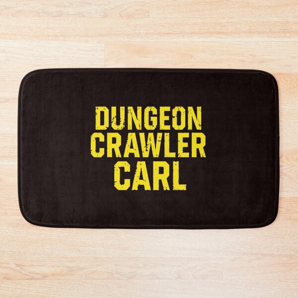 Item preview, Dungeon Crawler Carl Bold Yellow Distressed Quote designed and sold by FlipStrawSpot.