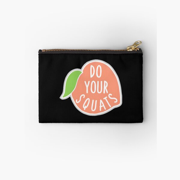 Item preview, Do Your Squats Peach Fitness Motivation Design designed and sold by madd4578.