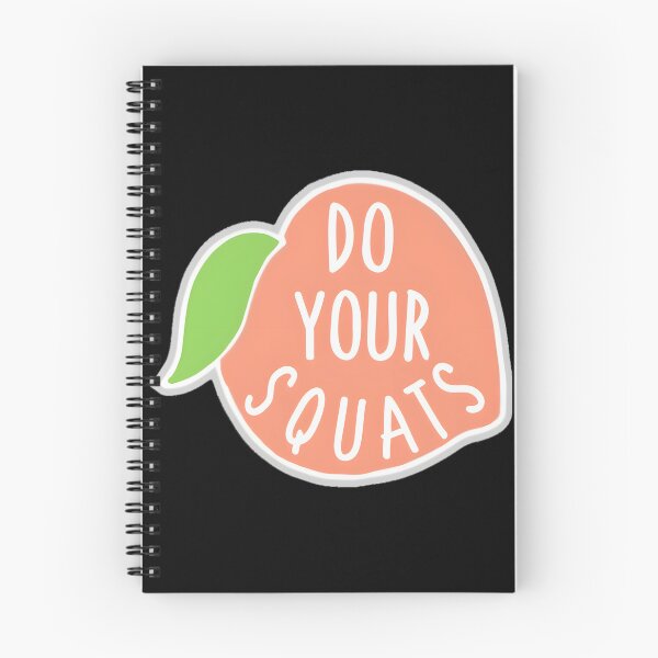 Item preview, Do Your Squats Peach Fitness Motivation Design designed and sold by madd4578.