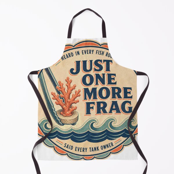 Item preview, Just One More Frag Reef Aquarium Humor Badge designed and sold by BoosterShop.