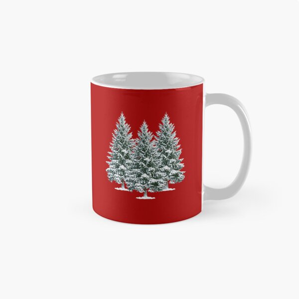 Item preview, 3 SNOW COVERED CHRISTMAS TREES, WINTER ,SNOWY NATURE, SKIING HIKING designed and sold by classic car craze.
