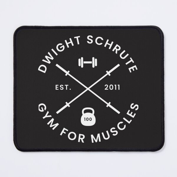 Item preview, Dwight Schrute Inspired Gym Motivation Design for Muscle Building Enthusiasts designed and sold by madd4578.